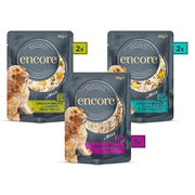 Encore Natural Wet Dog Food Pouches Finest Chicken Selection in Jelly, 5x100g Pouches