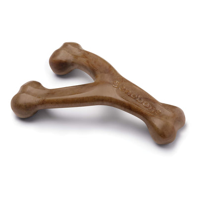 Benebone Indestructible Wishbone Dog Chew Toy for Aggressive Chewers, Long Lasting Tough Boredom Breaker for Dogs,