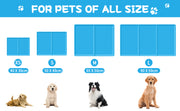 "Self-Cooling Dog Mat – Safe & Durable Gel Pad for Pets, Anti-Scratch Oxford Fabric, Ideal for Hot Summer Relief – 50x40cm for Dogs & Cats"